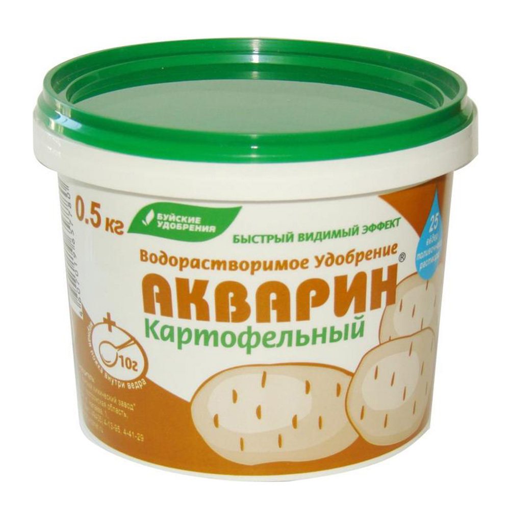 Акварин Картофельный 0,5кг ведро  (БХЗ)(12шт)