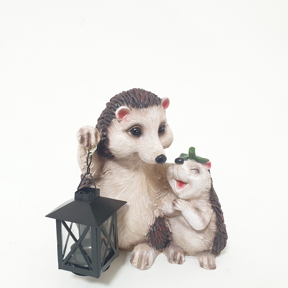 Садовая фигура Ежи SBO-165 (26*11*22см) (Сиб Сад)(2шт)