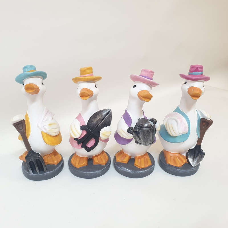 Садовая фигура Гусь 13*10*22см SBO-160 (Сиб Сад)(32шт)