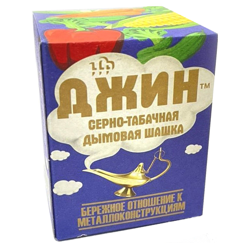 Шашка Серно табачная дымовая Джин 160г (40шт)