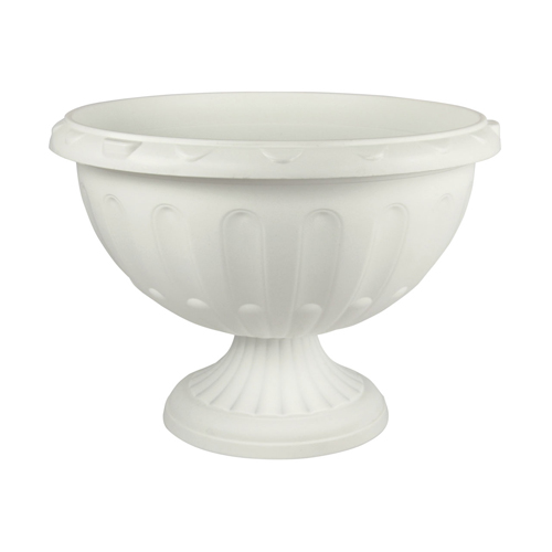 Вазон Джулия 8л белый Д 32см В23см М1389 (Альтерн)(15шт)