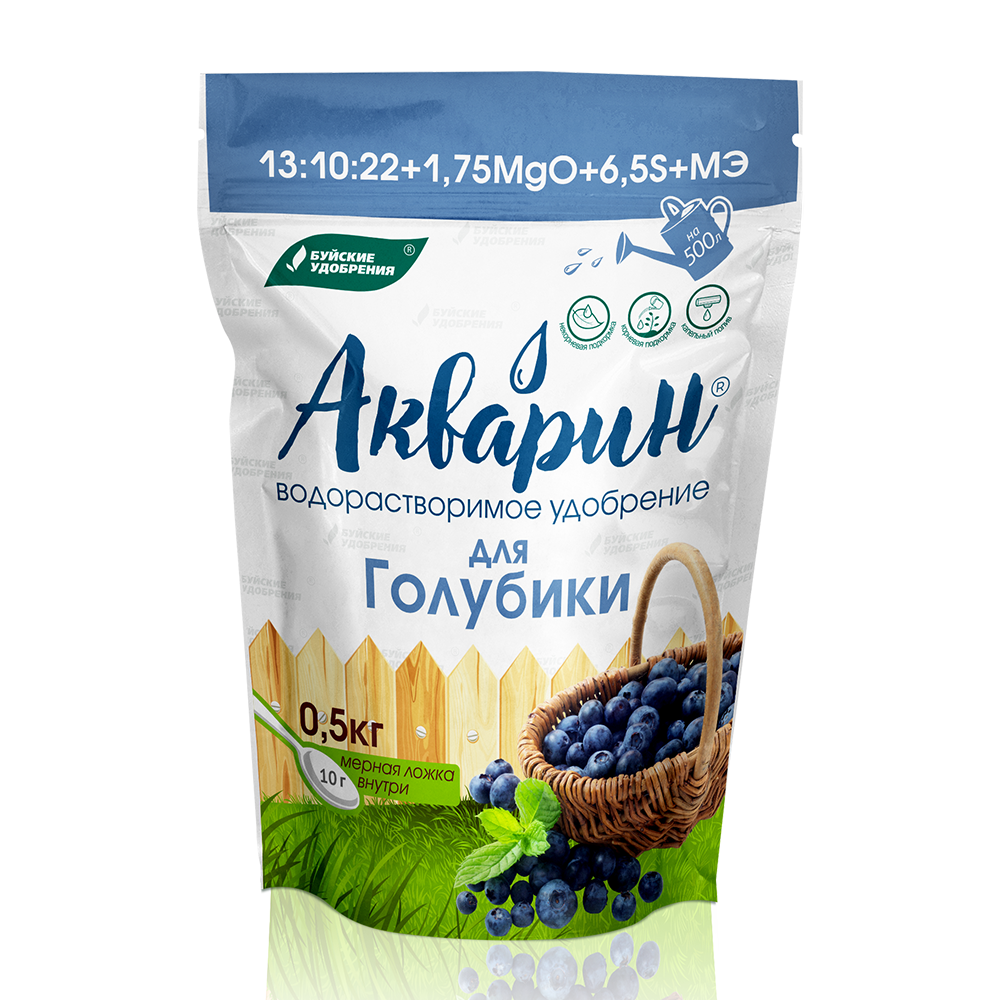 Акварин Для голубики 0,5кг (БХЗ)(12шт)