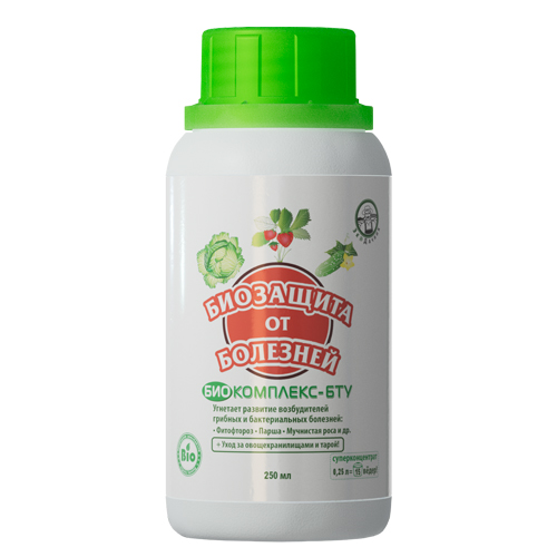 Биокомплекс БТУ 250мл Биозащита от болезней (Органик Лайн)(25шт)
