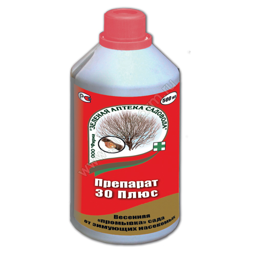 Препарат 30 Плюс 0,5л (Зеленая Аптека)(11шт)