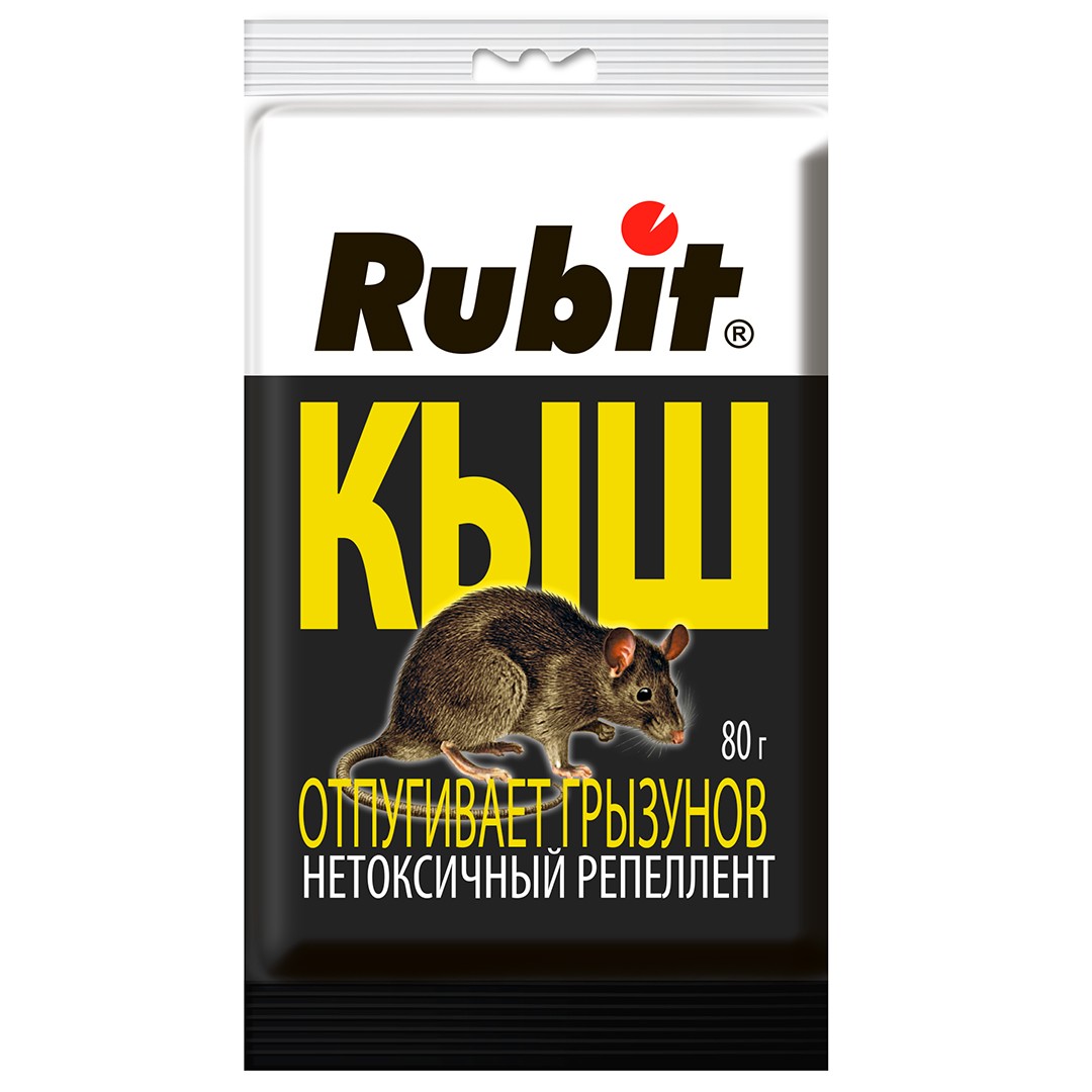Рубит КЫШ 80г репеллент (ЛЕТТО)(50шт)