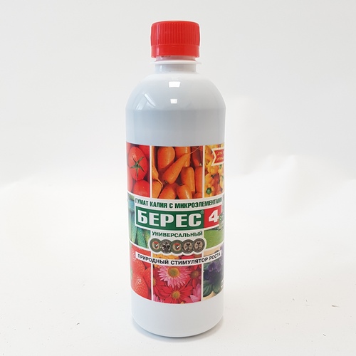 Берес 4 0,5л Супер гумат с микроэлем Универс (Берес)(12шт)
