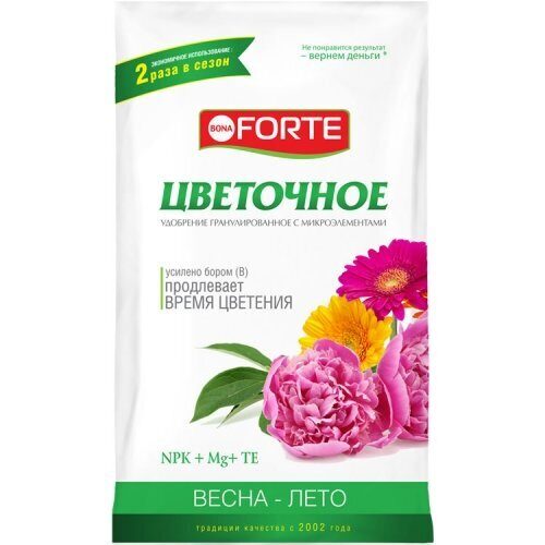 Бона Форте 1кг Цветочное с микроэлементами (БФ)(25шт)
