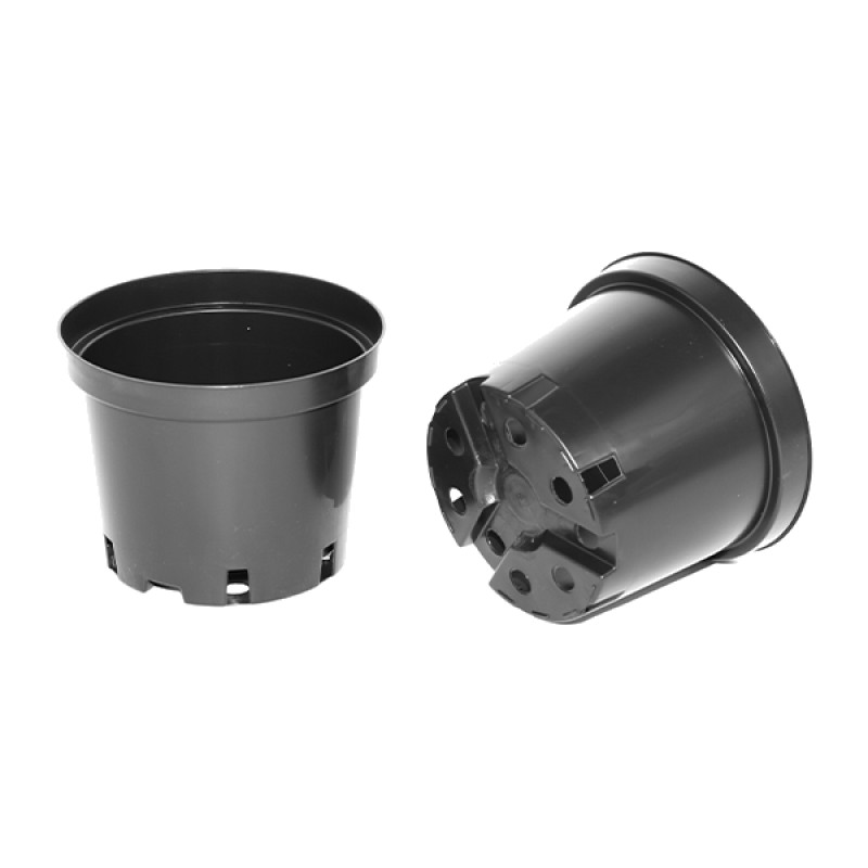 Горшок 2,5л d-18 h-14 ЛИТОЙ ТВЕРДЫЙ КР (Амина)(420шт)