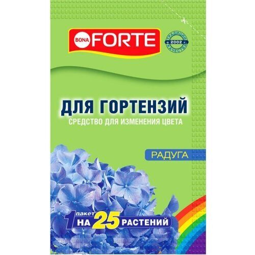 Бона Форте 100гр Радуга для изменения цвета гортензий (БФ)(16шт)