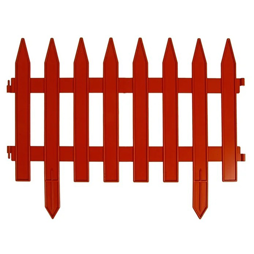 Забор декоративный №1 терракот (ПолимерСад)(20шт)