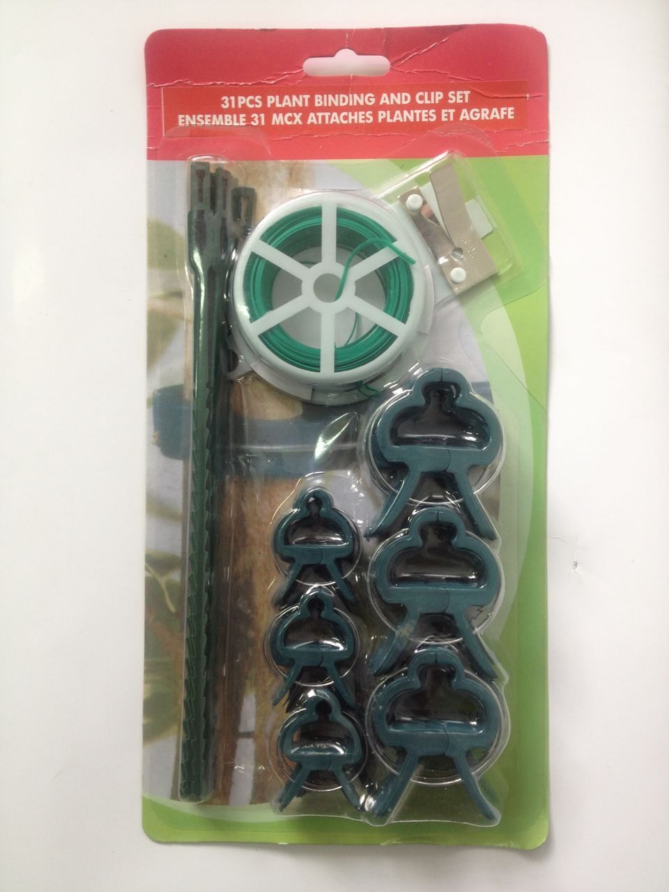 Набор для подвязки SBSKK01 прищепки 18шт+подвязка 12шт+леска 20м (Сиб Сад)(48шт)