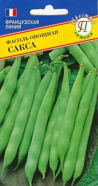 Фасоль Сакса без волокна 615 овощная кустовая 5г (Престиж)