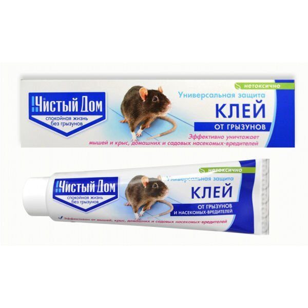 Клей Чистый Дом 130г (24шт)(ТехноЭксп)