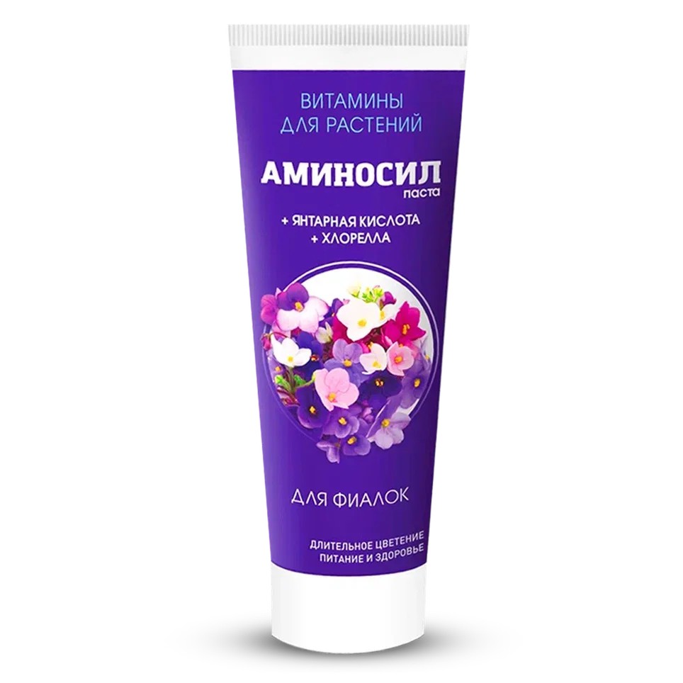 Аминосил для фиалок Гель-Паста 250мл (Дюнамис)(9шт)