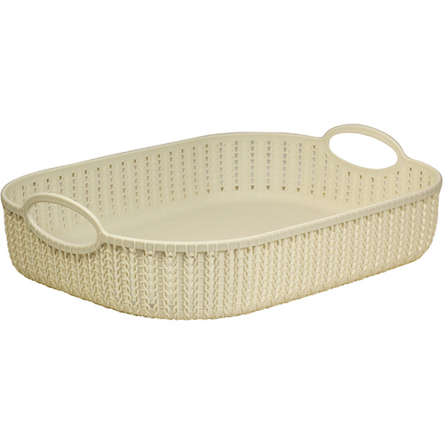 Вязание лоток 370*280 фисташка 1196 (10шт) (М-пласт)