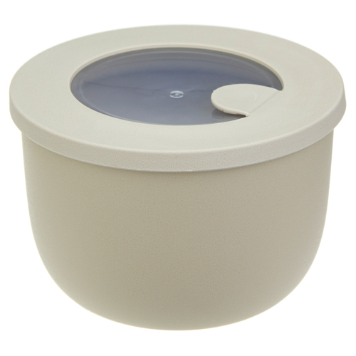 Миска 1,2л герметичная НЕО с клапаном для СВЧ Латте 1325 (16шт) (М-пласт)