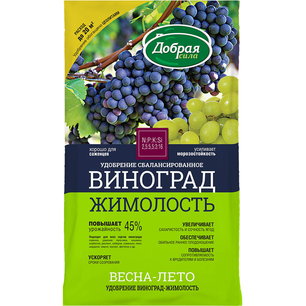 Добрая Сила Виноград-Жимолость 0,9кг (БФ)(12шт)