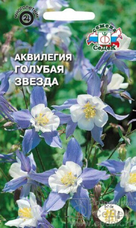 Аквилегия Голубая звезда многолетник 0,1г (Седек)