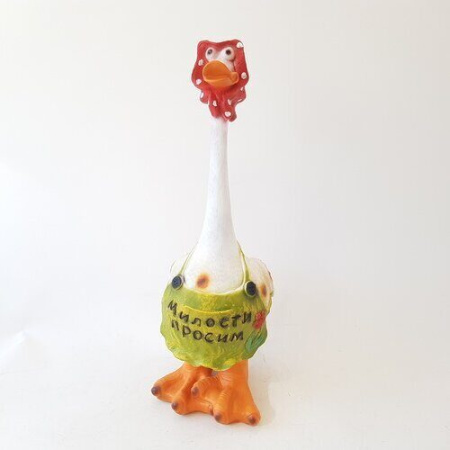 Садовая фигура Гусыня Милости просим (АгроФор)