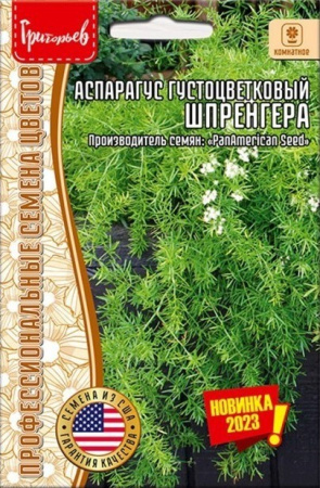 Аспарагус Шпренгера густоцветковый 3шт (Ред.Сем)