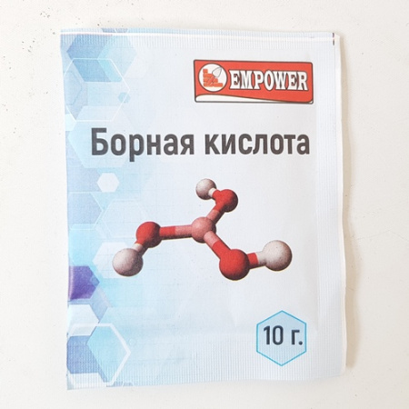 Борная кислота 10г (Рейхардт)(200шт)