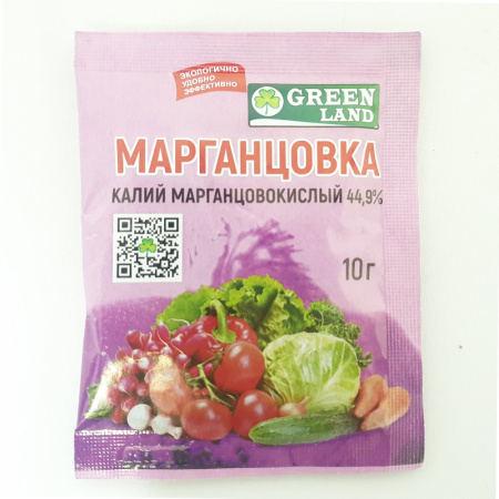 Марганцовка перманганат калия 10гр (Рейхардт)(240шт)