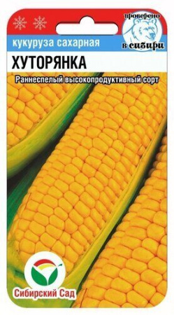 Кукуруза Хуторянка 6шт (Сиб сад)